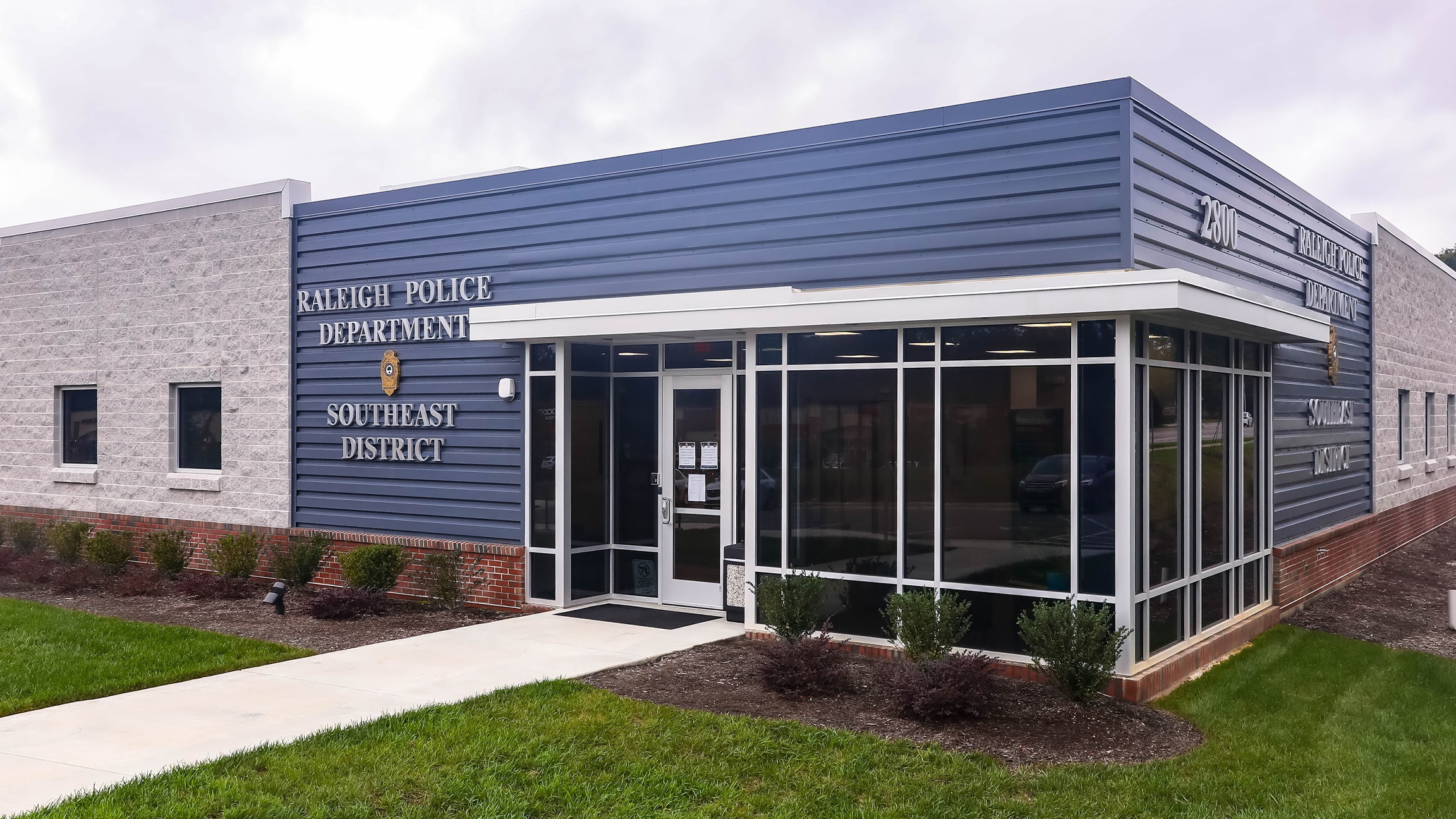 The Raleigh Police southeast district station 