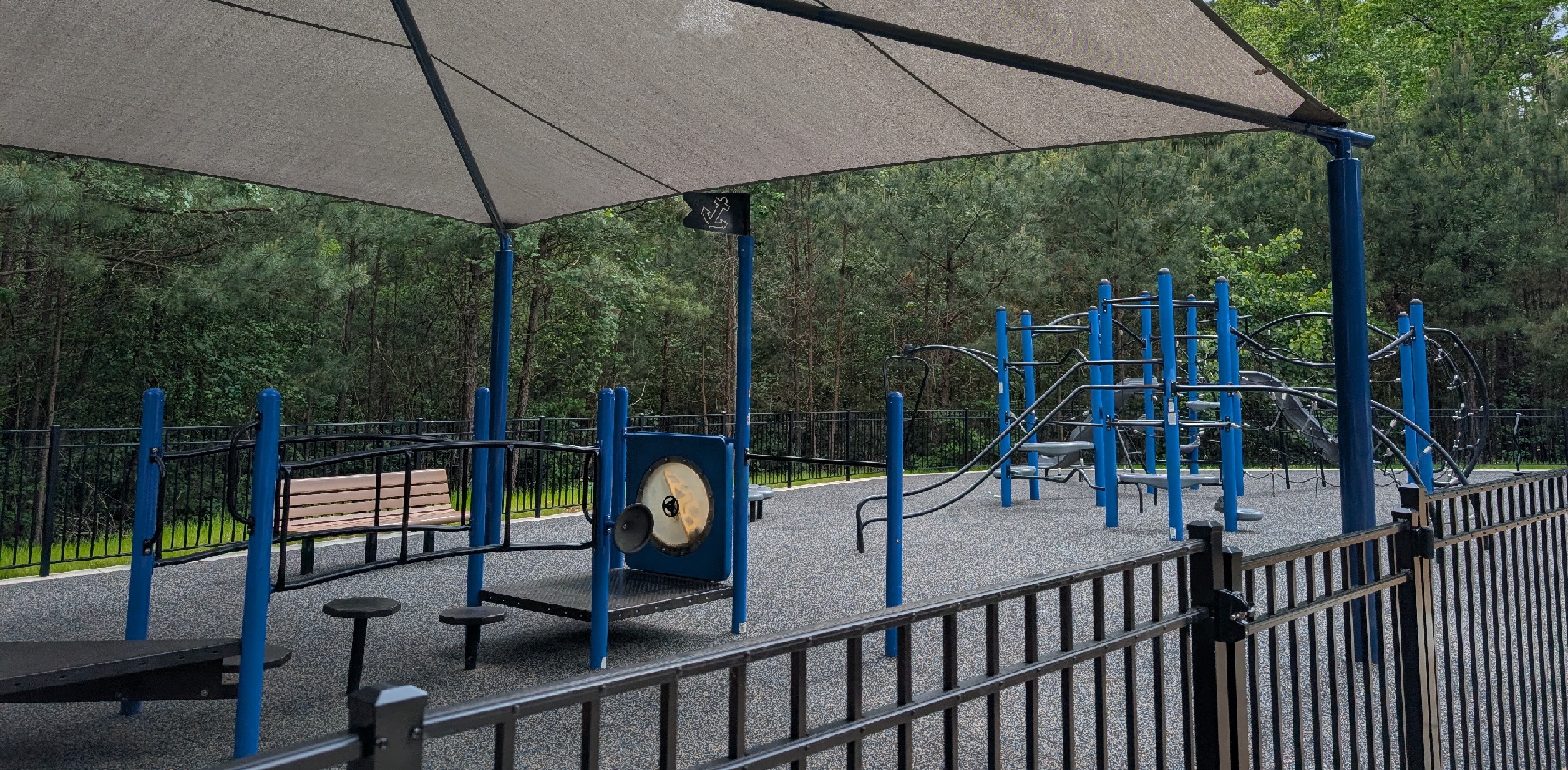 new playground at leesville