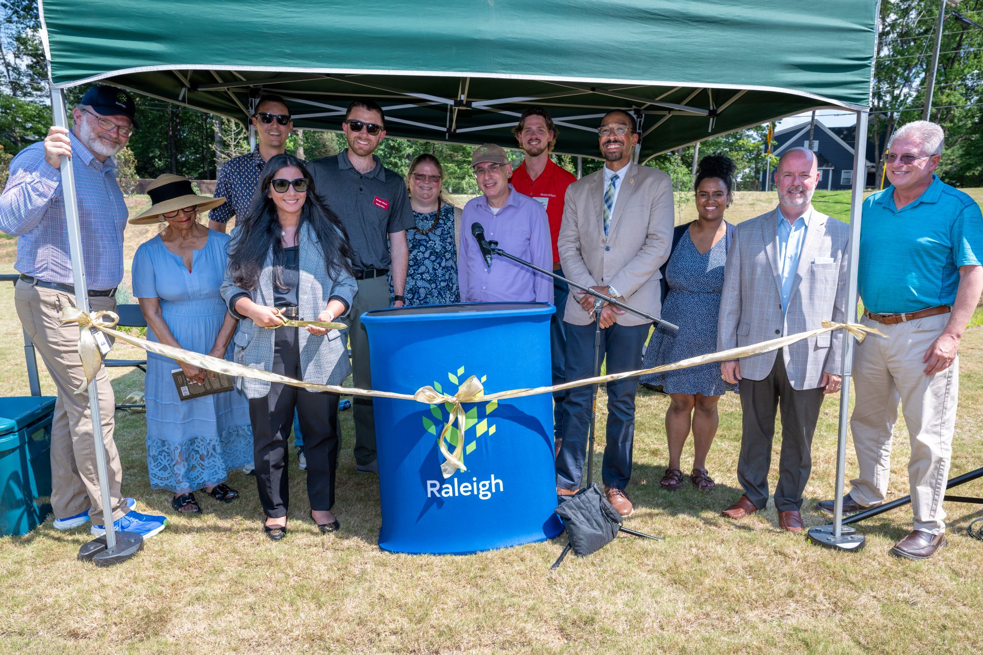 ribbon cutting celebration