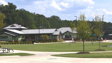 Pullen Park Event Lawn and Stage