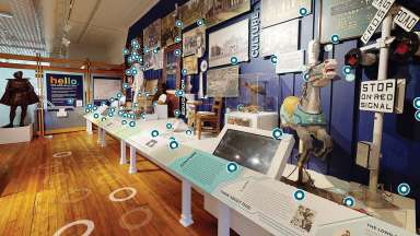 image of museum virtual exhibit preview
