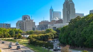 City of Raleigh Skyline