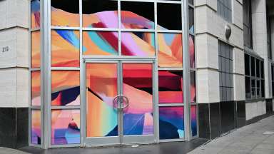 Artwork mural by Britt Flood