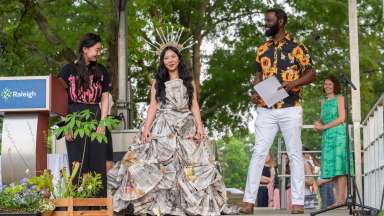 Trashion Show at Earth Day 2025