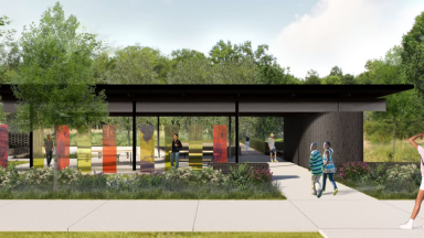 Rendering of the new gateway