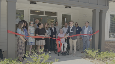 Pines at Peach Ribbon Cutting