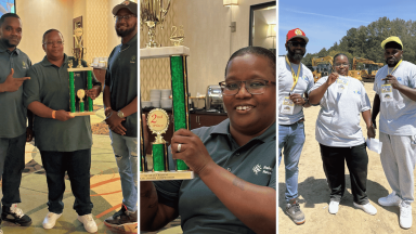 Solid Waste Services drivers compete at NC SWANA Road-E-O 2026