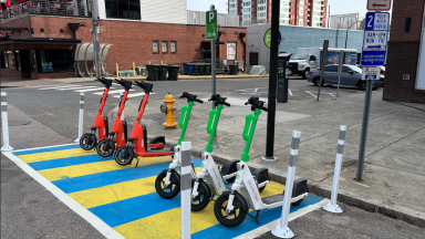 Picture of scooters on Glenwood