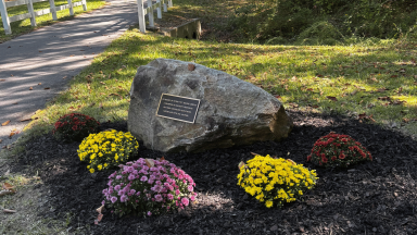 Vic Lebsock Memorial Boulder