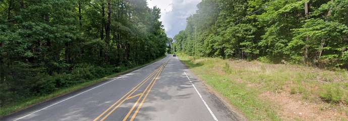 Ebenezer Church Road, shows goat path