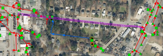 rendering of pecan rd