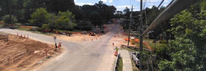 street view of Carolina pines
