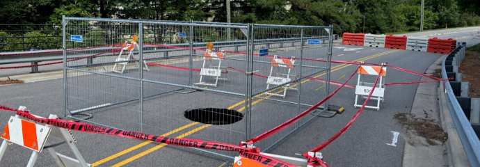 Yonkers Road Sink Hole