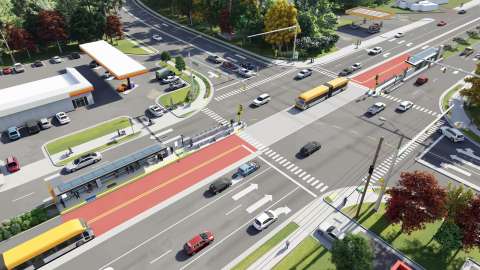 Wake BRT Station Concept