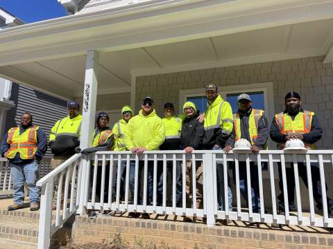 Team Picture from Habitat for Humanity