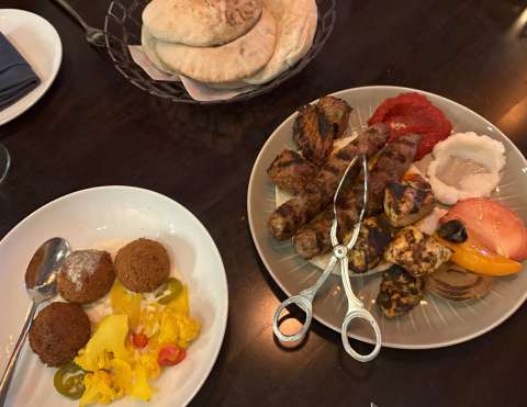 dish of mediterranean food