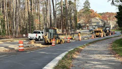 median construction