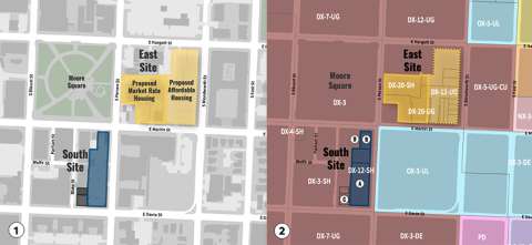 Redevelopment of Moore Square East and South Sites