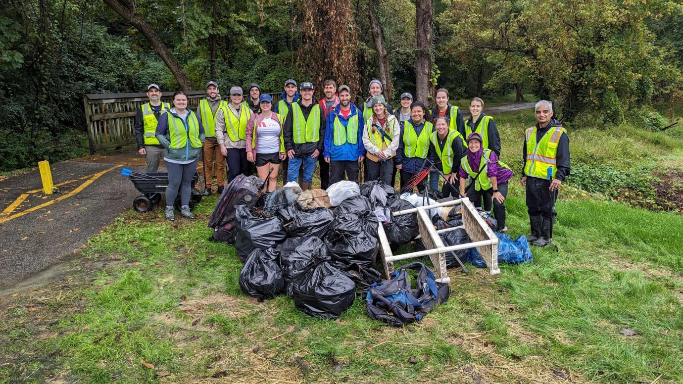WSP USA Cleanup Volunteers