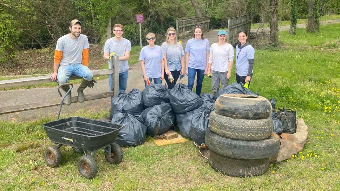 WSP USA Cleanup Volunteers