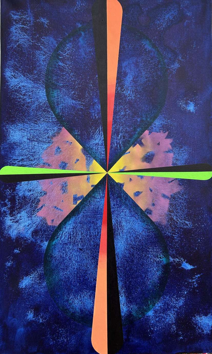 Artwork by Martha Thorn titled "Morning Transformation (Green)"
