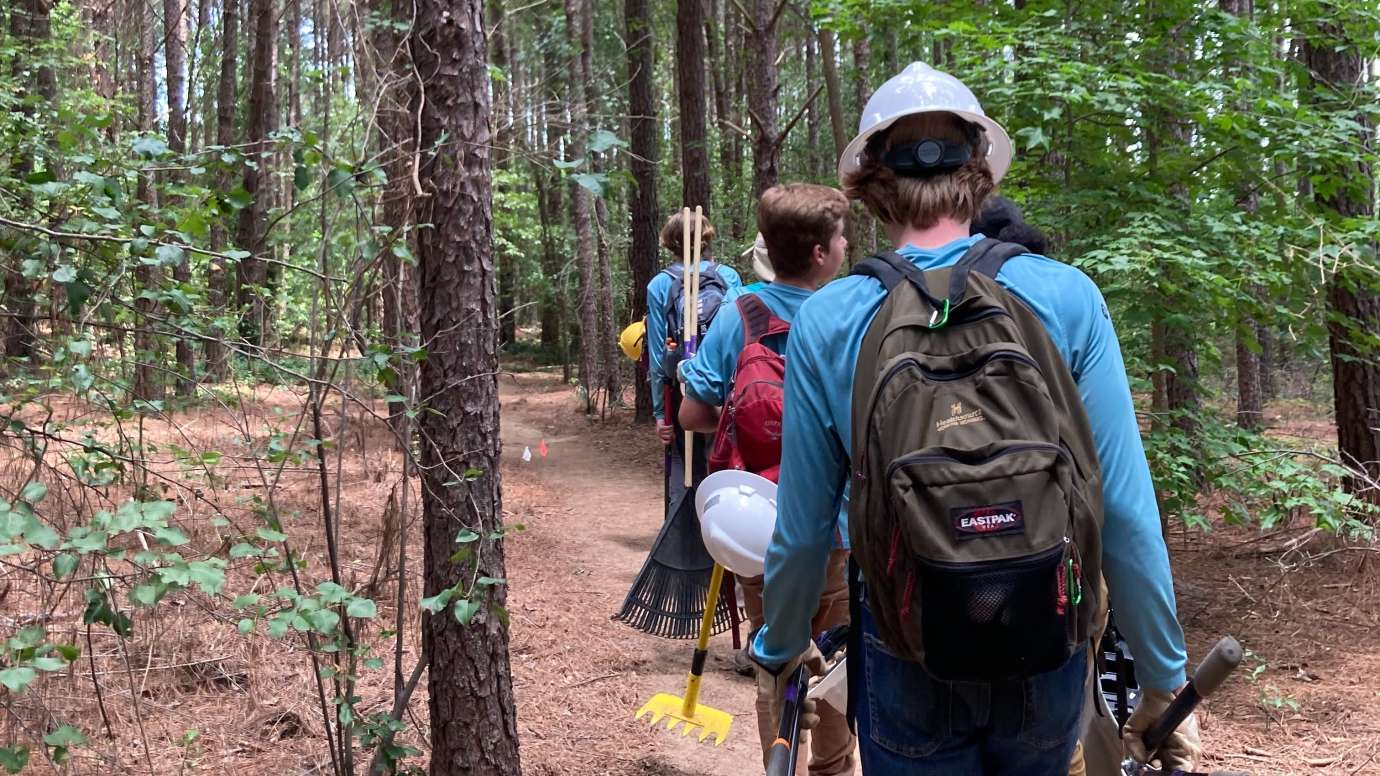 trail building