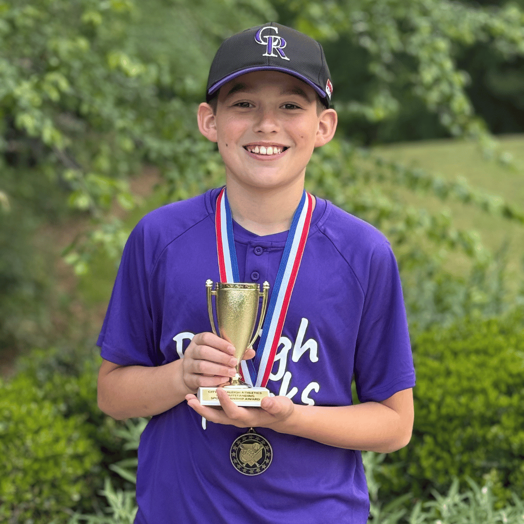Mustang Sportsmanship Award Maddox
