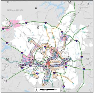 Frequency Transit Map - Missing Middle