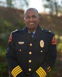 Photo of Raleigh police Chief Rico Boyce