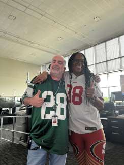 Photo of coworkers at Raleigh-Wake 911 Center