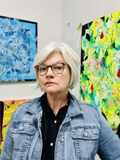Headshot of artist Martha Thorn