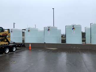 Brine barrels